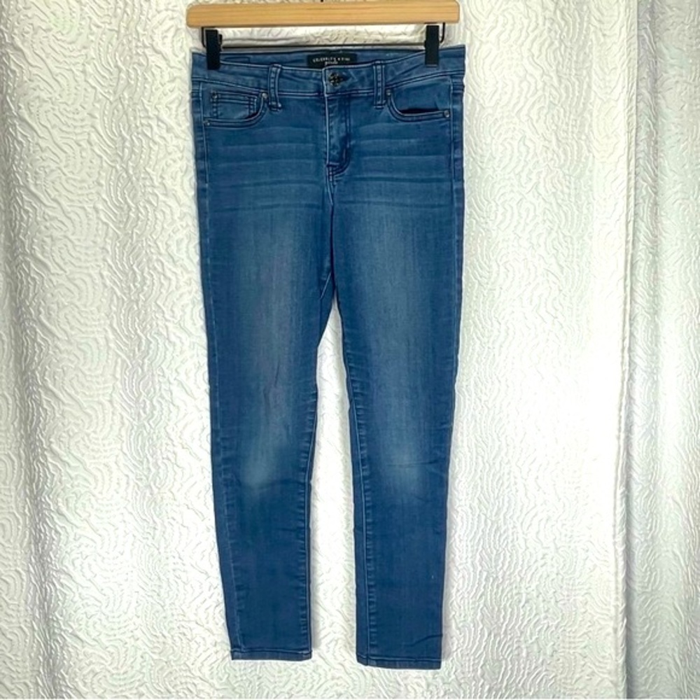 CELEBRITY PINK Girls Size 14 Dark Wash Skinny Jeans
